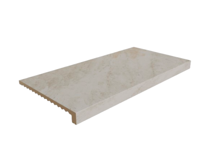Nez de marche droite Pietro White Slate
